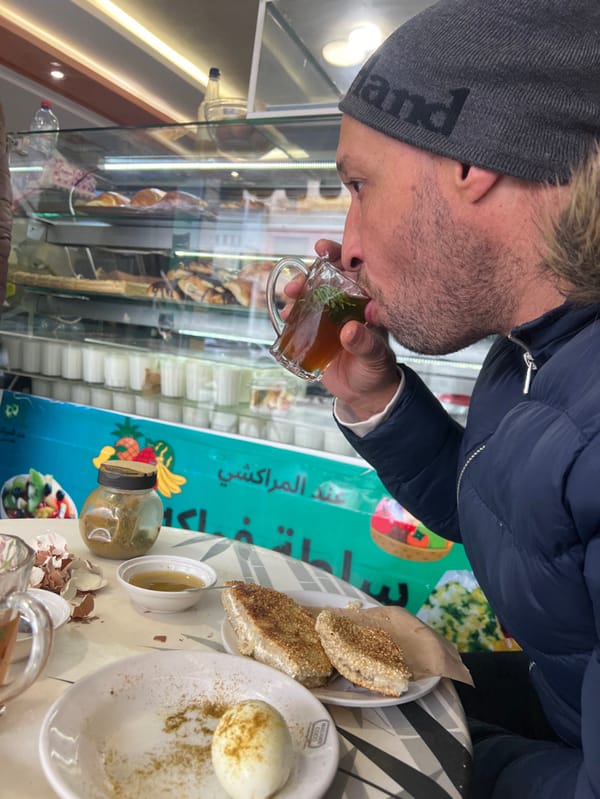 Daily life scenes captured across Meknes, Morocco cafés and streets