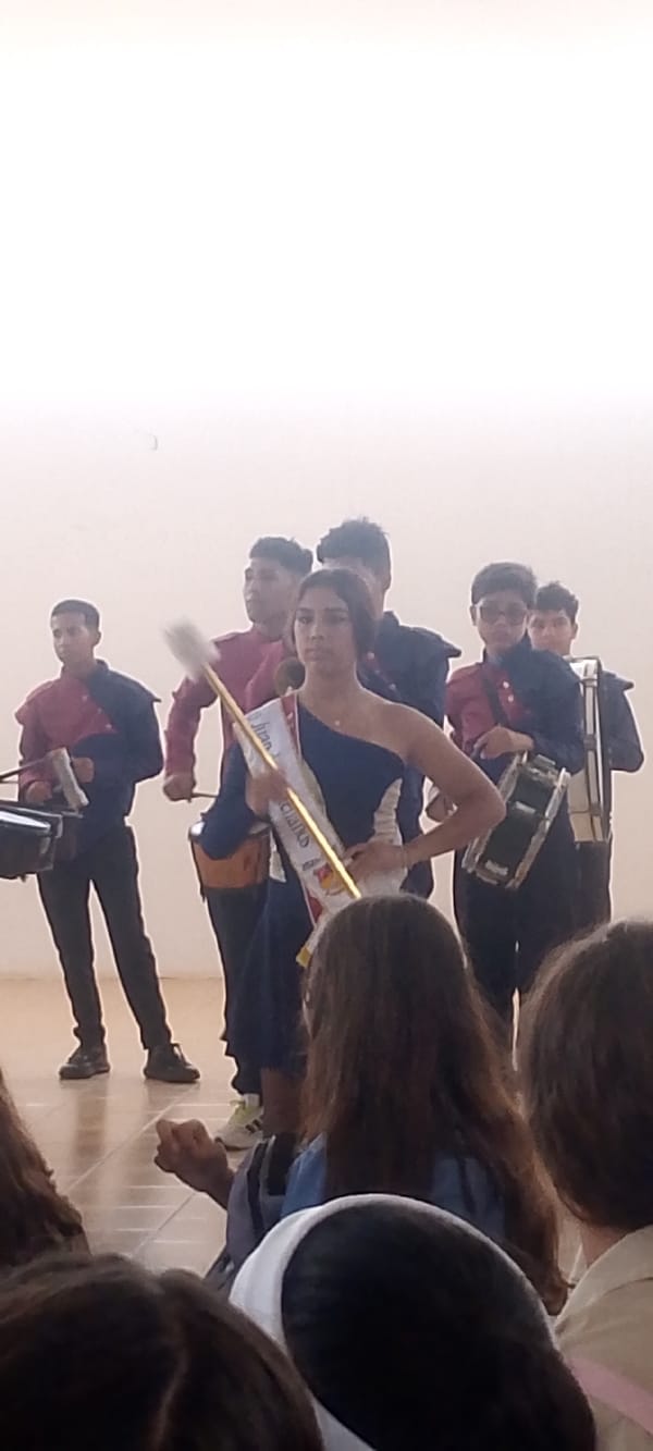 School anniversary celebration features pageant and folk dancing in Venezuela