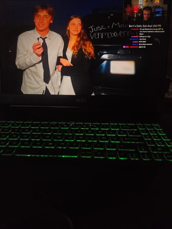 RGB streaming setup in Versailles, keyboards and live streams on display