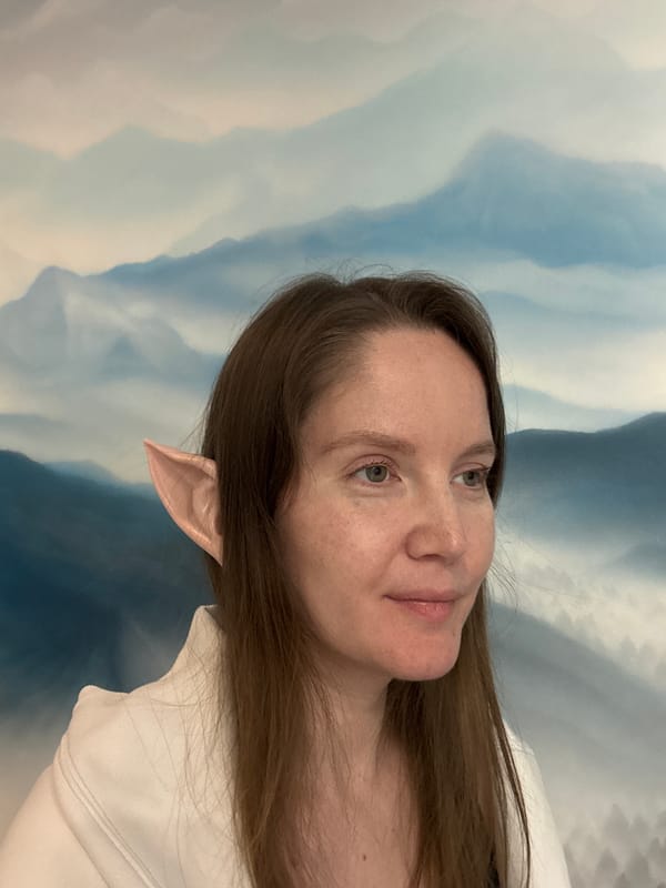 Fantasy-themed social gathering with elf ears in Korolyov