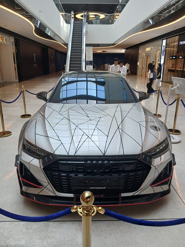 Tashkent mall hosts exotic car show, art exhibition, and kids' stage