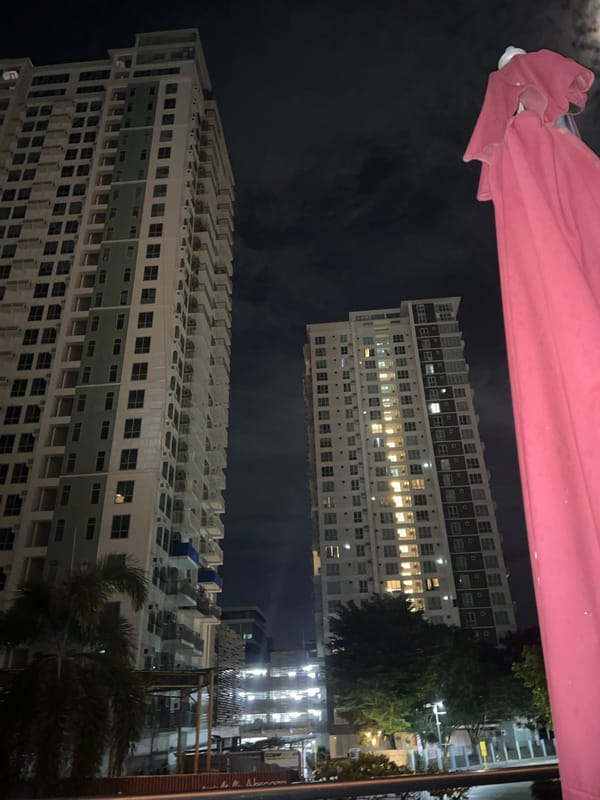 Evening scenes documented across Davao City neighborhoods