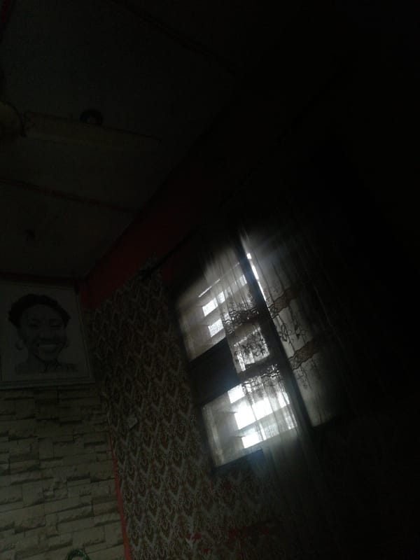 Lagos resident documents quiet morning meal and domestic moments