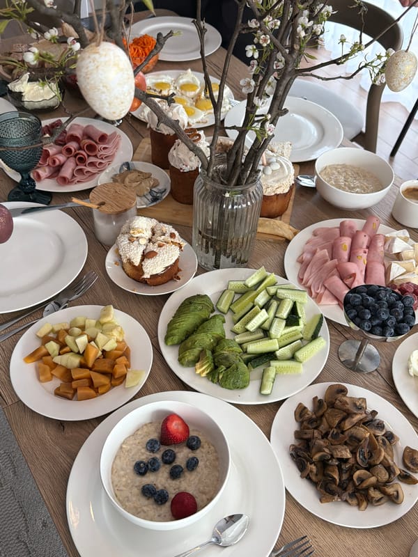 Easter breakfast celebrated in Beketovo, Russia
