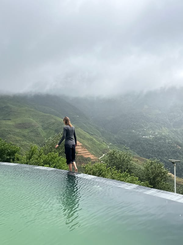 Early morning scenes captured at Ta Xua mountain resort