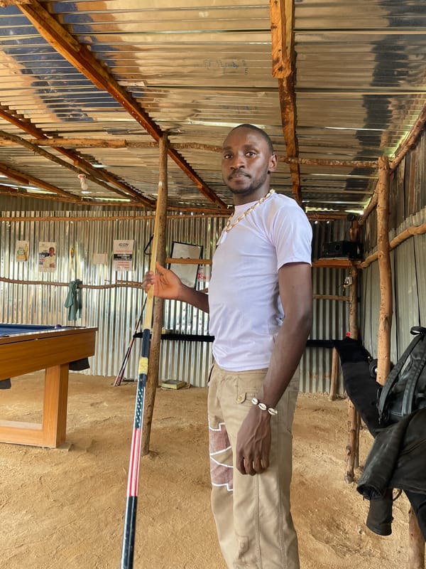 Everyday life in Durimi: pool halls, dirt roads, and construction