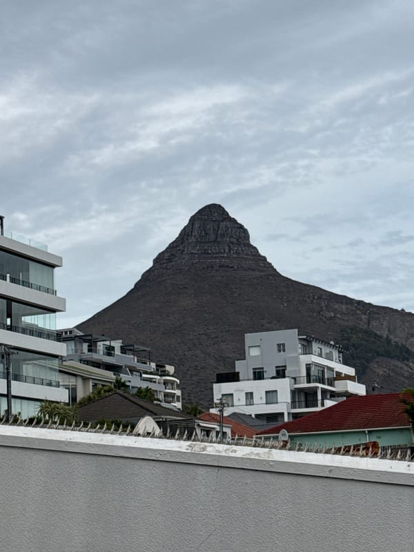 Cape Town Lion's Head views and local street scenes captured