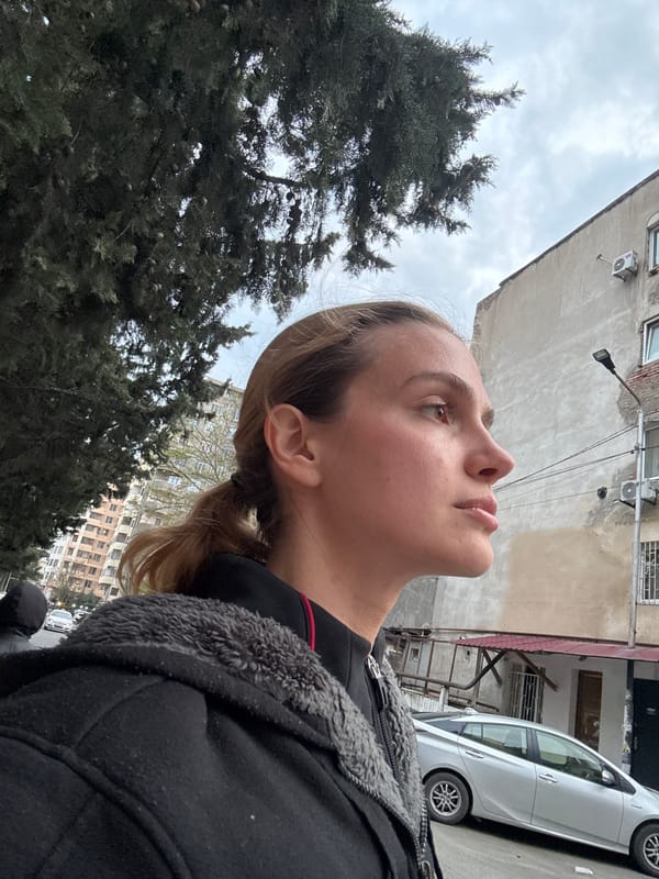 Casual street photography session captured in central Tbilisi