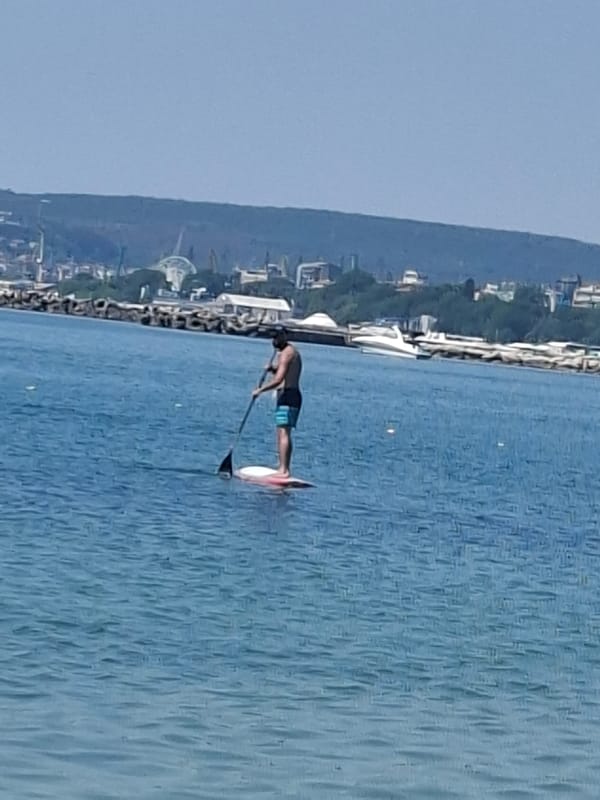 Watersports morning on the Black Sea, Varna