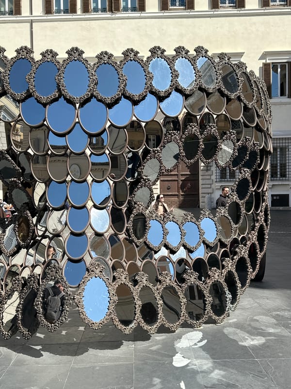 Ordinary tourist life captured across central Rome landmarks