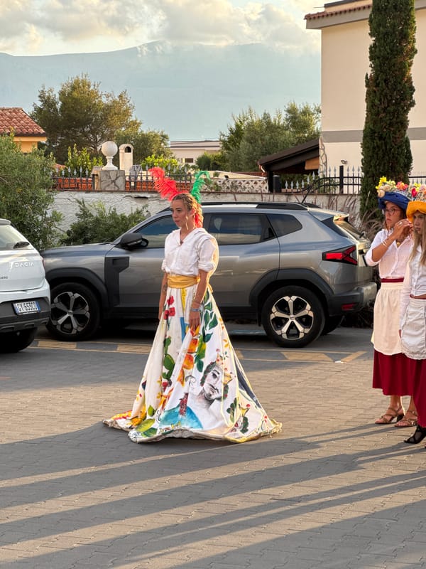 Traditional folk festival fills the streets of Isola delle Femmine