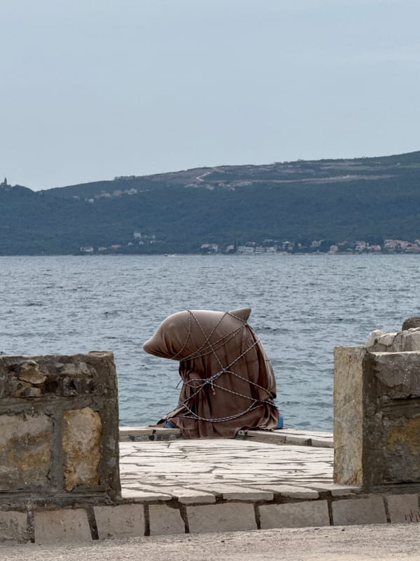 Tranquil morning scenes documented along Montenegro's Adriatic coast