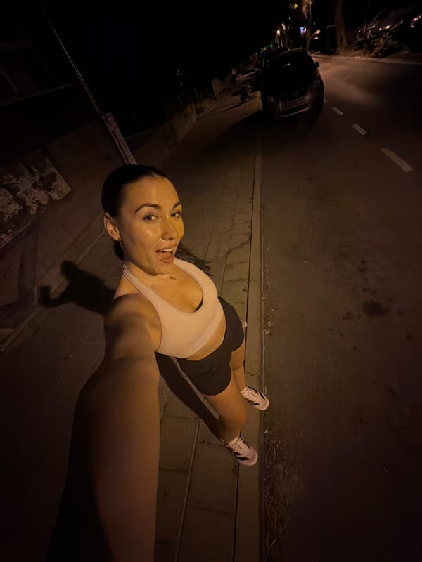 Evening selfie session around Varna streets and indoors
