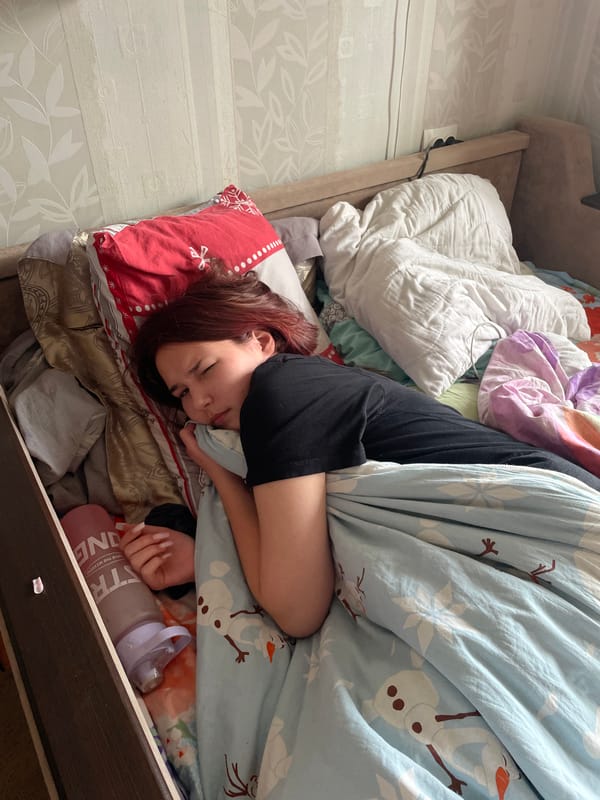 Private domestic moments documented in unknown residence