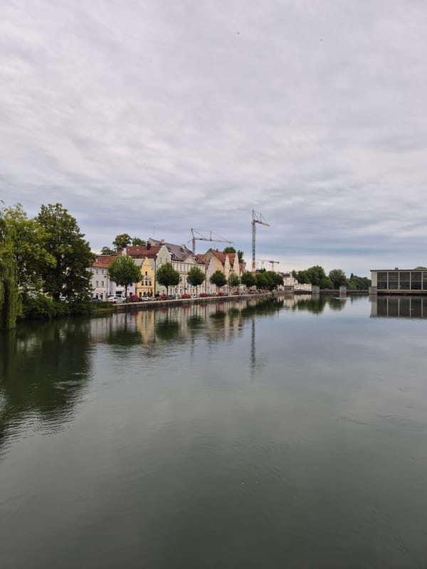 Evening stroll through historic Landshut captures Bavarian old town