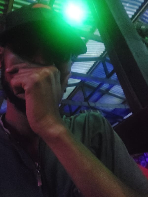 Evening bar scene captured across Dar es-Salaam nightlife venue