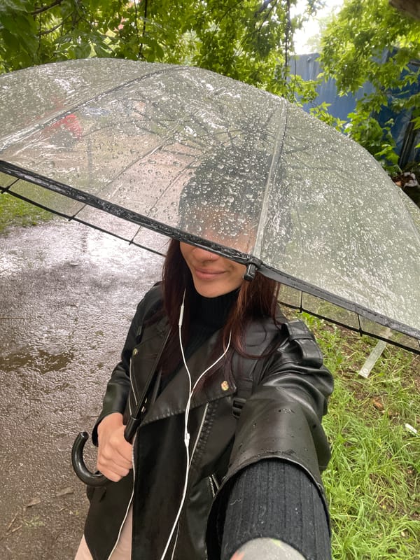 Morning rain observed in Izhevsk, Russia