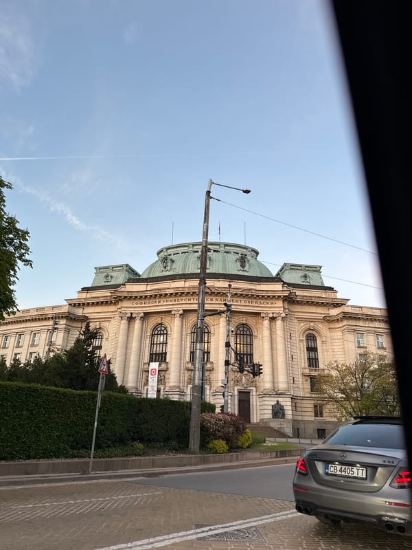 Young man's gym workout session documented in Sofia
