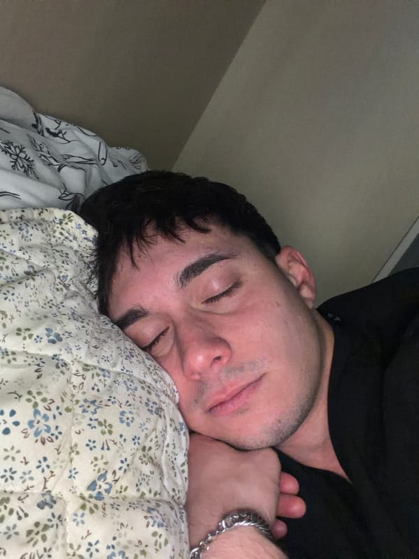 Young man's evening routine: rest, yoga, gaming in Sofia