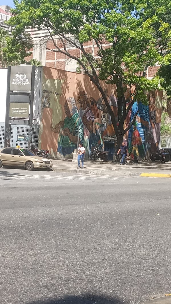 Caracas street life documented across downtown area Sunday afternoon