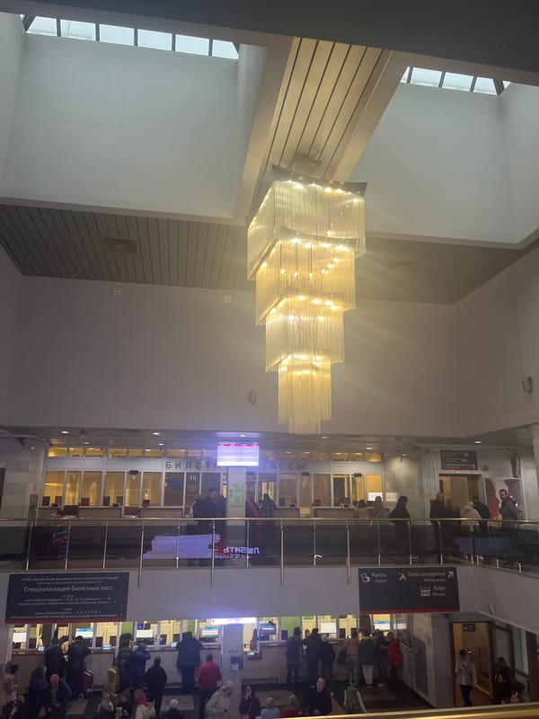 Everyday moments captured at busy Krasnodar railway station