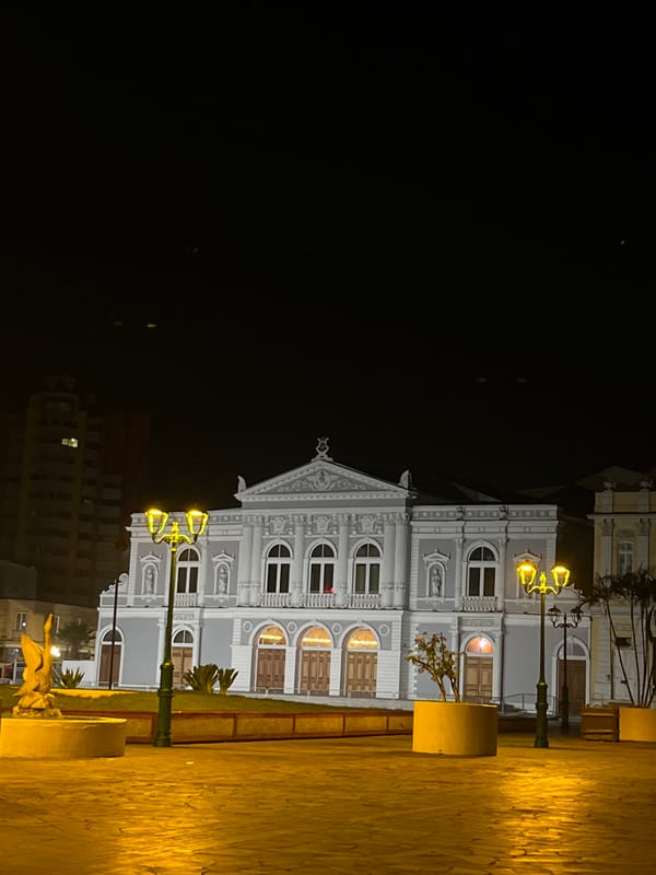 Nighttime urban scenes documented in Iquique, Chile