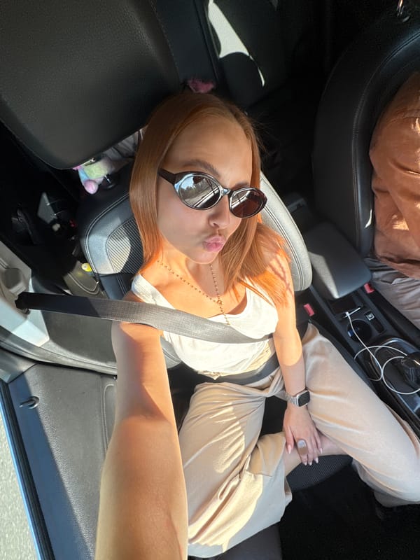 Family afternoon in Chaikovsky: selfies and backyard play