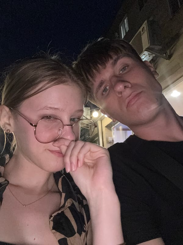 Late-night hangout at a Tiraspol cafe with fairy lights