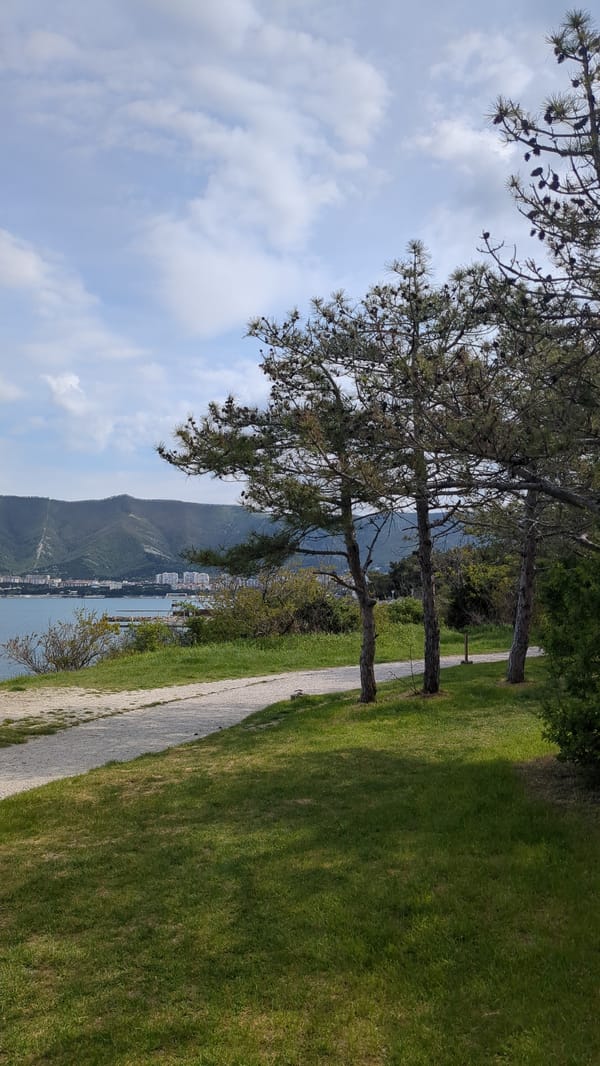 Morning coastal scenes captured across Gelendzhik, Russia waterfront