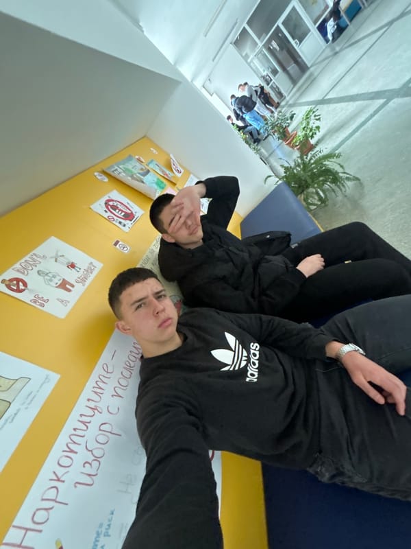 Students play sports, socialize at Bulgarian school facility