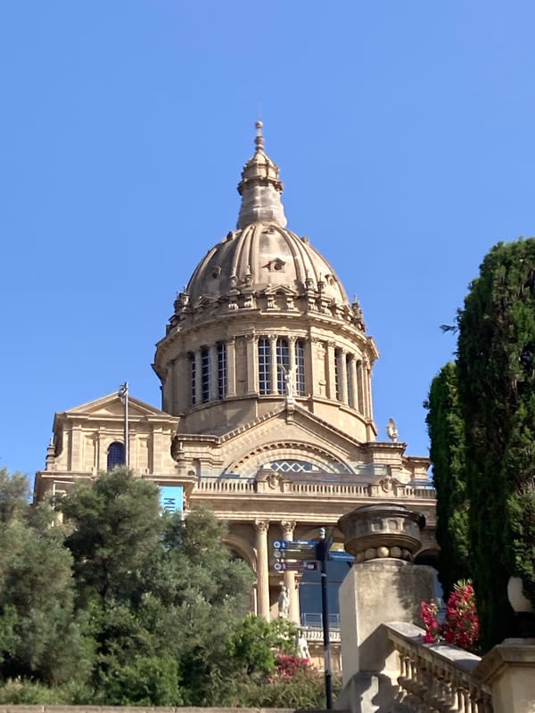 Afternoon exploring Montjuïc's monuments and esplanade in Barcelona