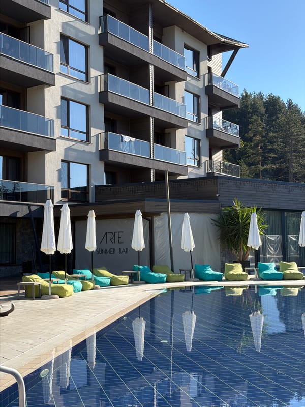 Tourist documents spa hotel amenities in Velingrad, Bulgaria