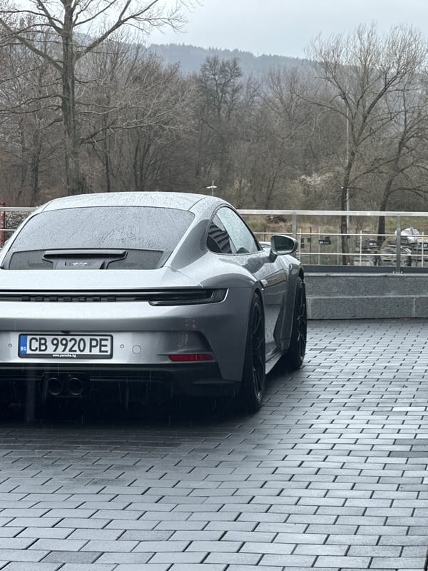 Porsche 911 GT3 spotted parked in Pancharevo, Bulgaria