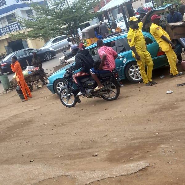 Daily street life documented in Dadi Riba, Nigeria