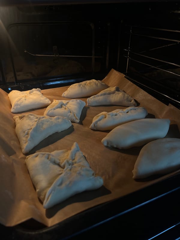 Home baker prepares assorted pastries in Shushary kitchen