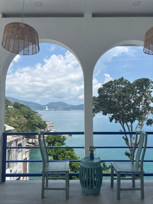Morning seaside views captured at Kamala beachfront property