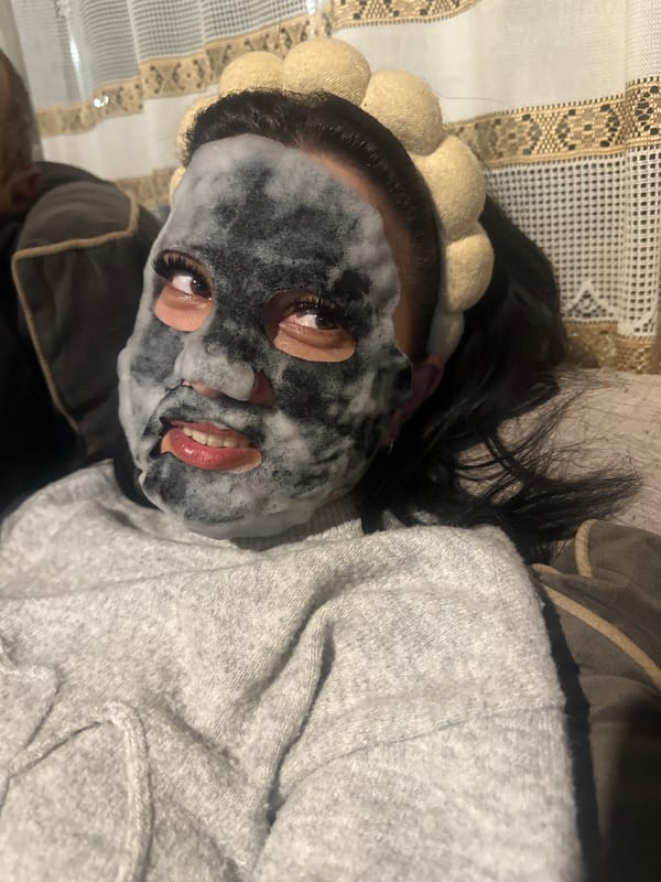 Friends Share Skincare Selfie Session in Bulgarian Home