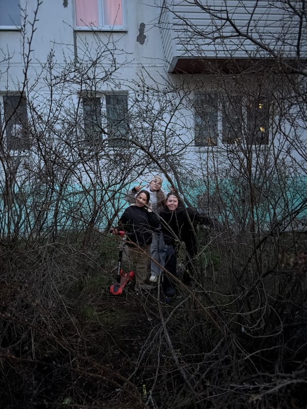 Children photographed in neglected urban spaces in Chaikovsky, Russia