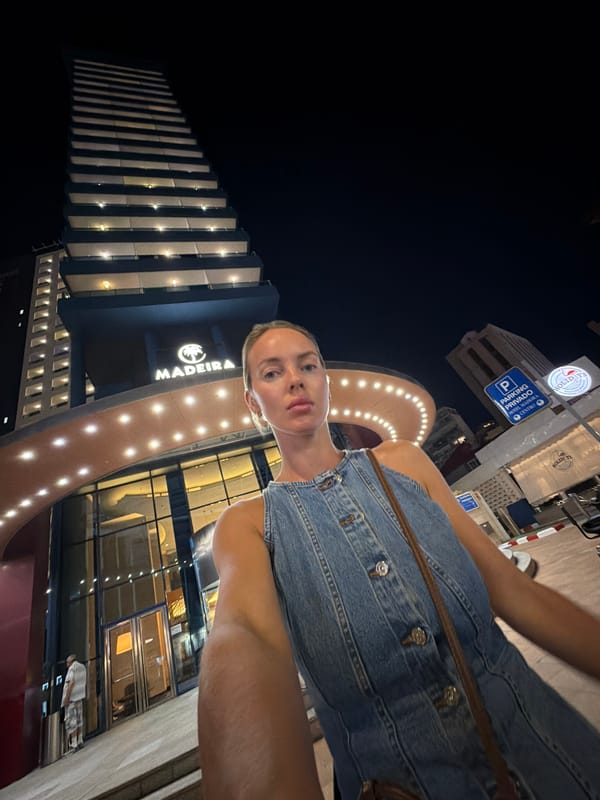Benidorm's tourist strip buzzing on a summer night