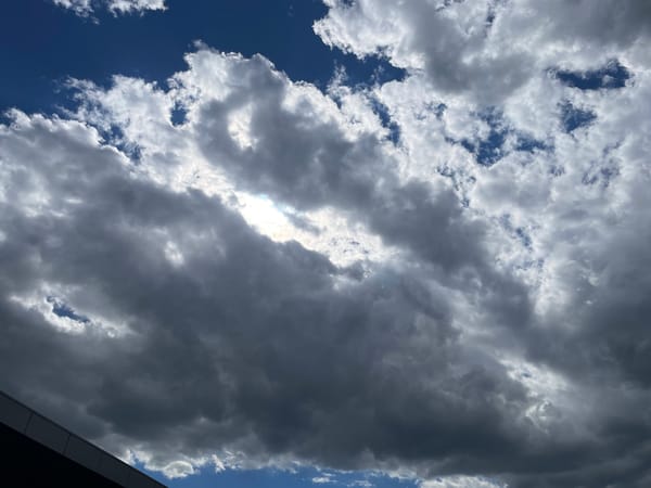 Urban skygazing: Hour of shifting clouds documented across city