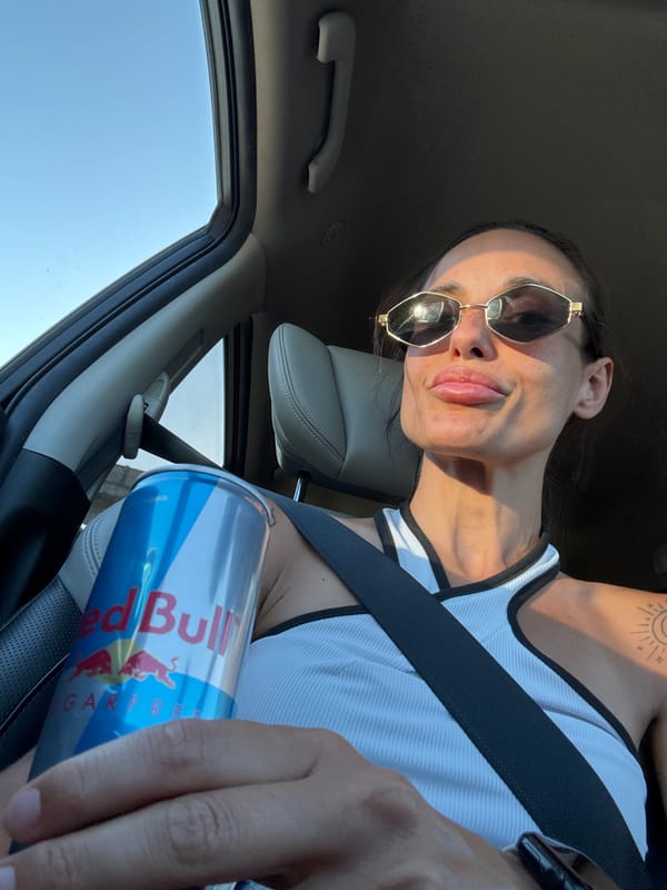 Red Bull break in the driver's seat, Potop, Bulgaria