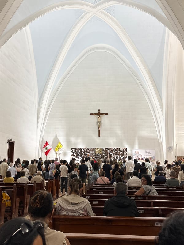 Palm Sunday service held in San Isidro church