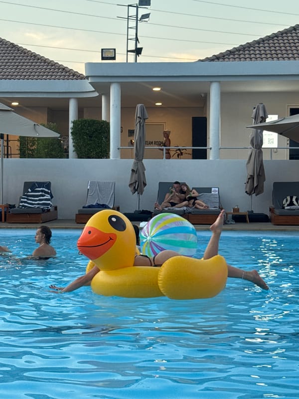 Evening pool activity observed in Kathu, Thailand