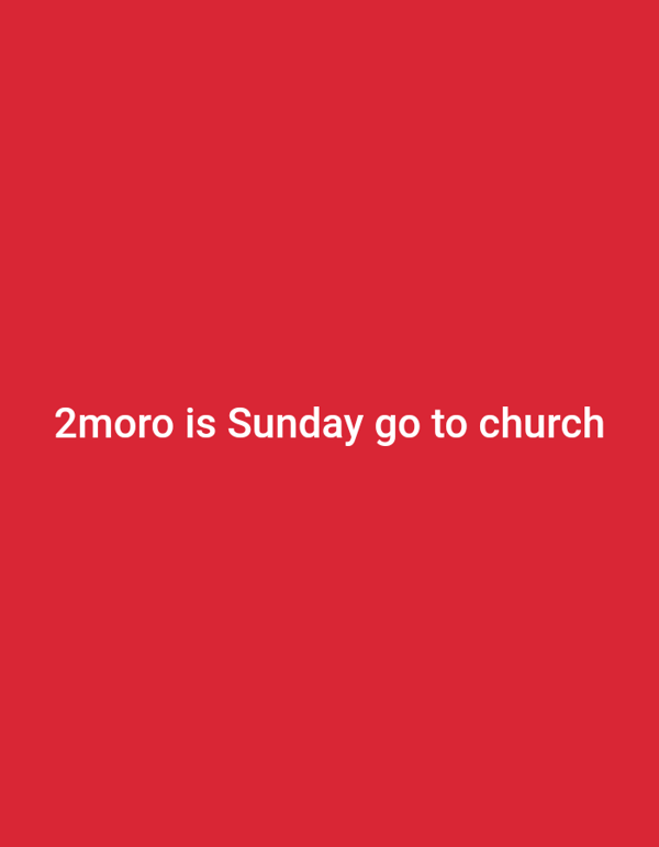 Colorful text graphics mixing church humor, faith, and motivation