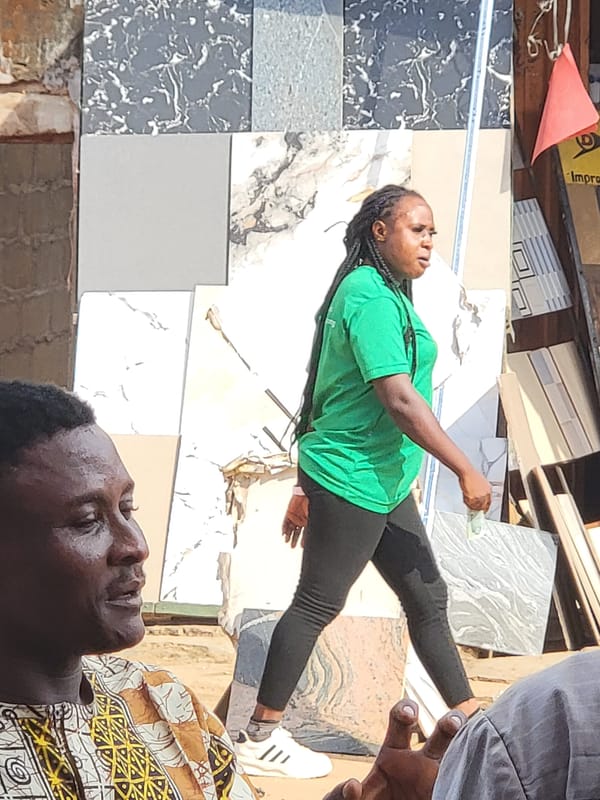 Daily life scenes captured in Maiburiji, Nigeria