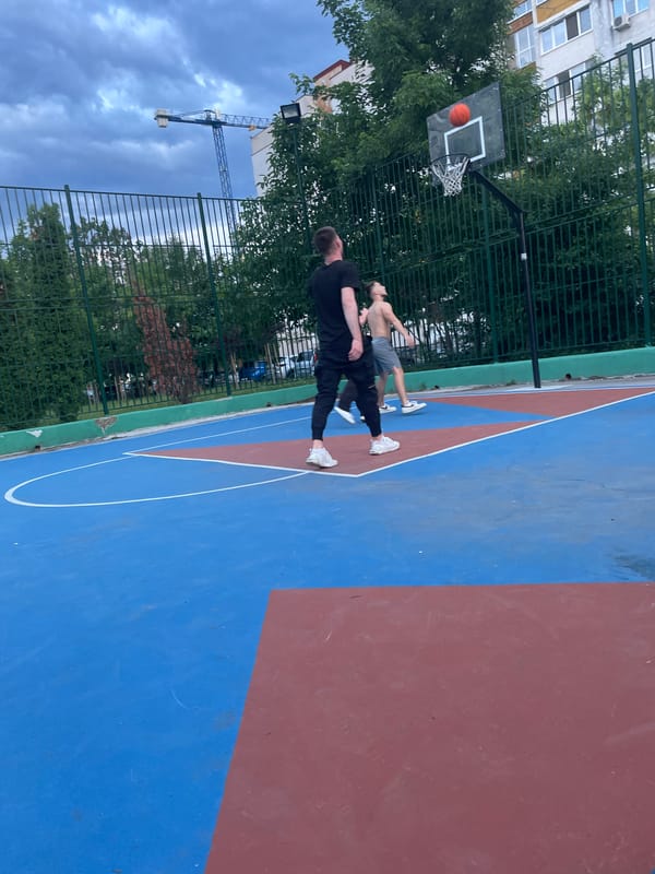 Recreational facilities documented in Sofia during evening hours