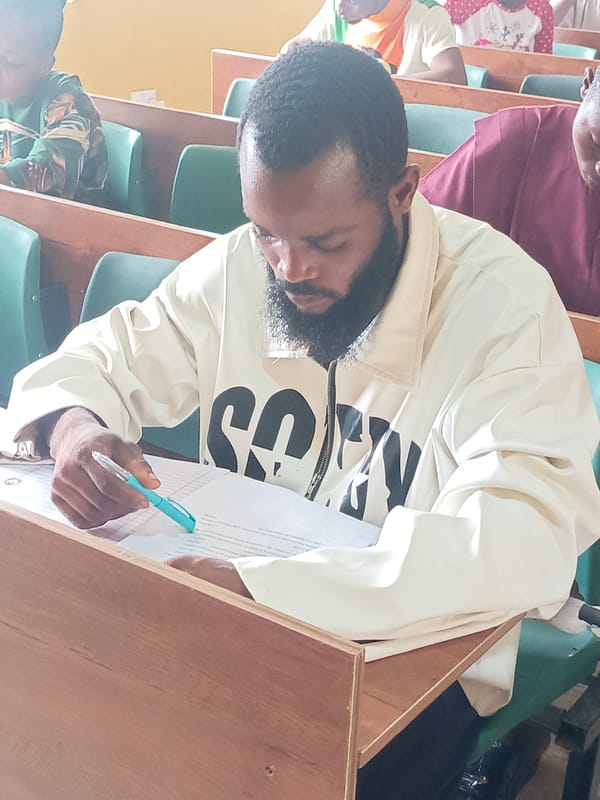 Man documented in educational facility in Akwanga, Nigeria