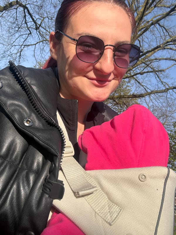 Morning selfie captured in Veghel amid spring scenery