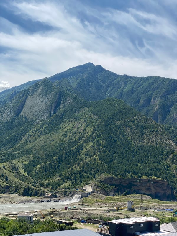 Morning at Sulak Canyon, Dagestan — views and downtime