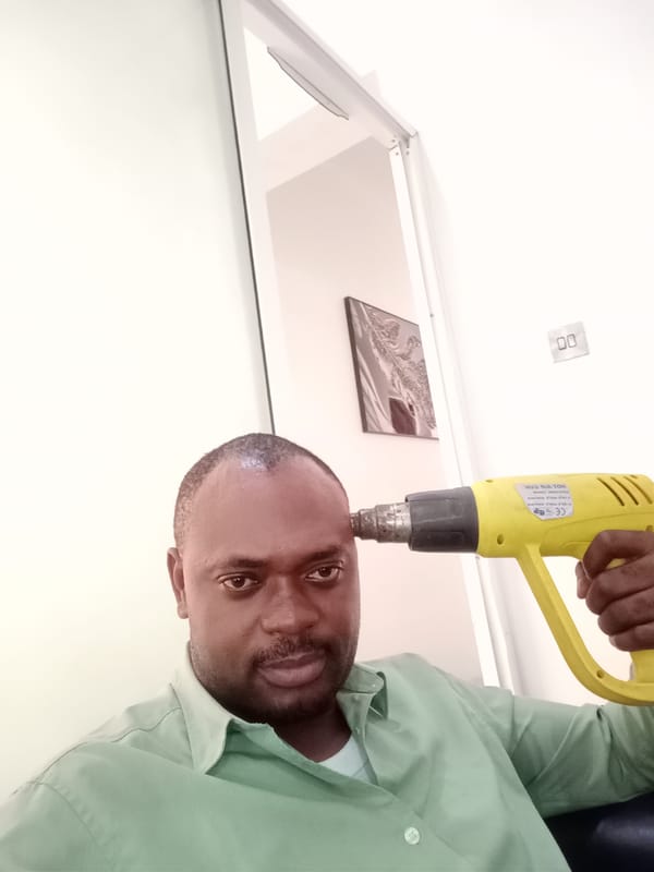 Indoor portraits captured in Gwarinpa medical facility